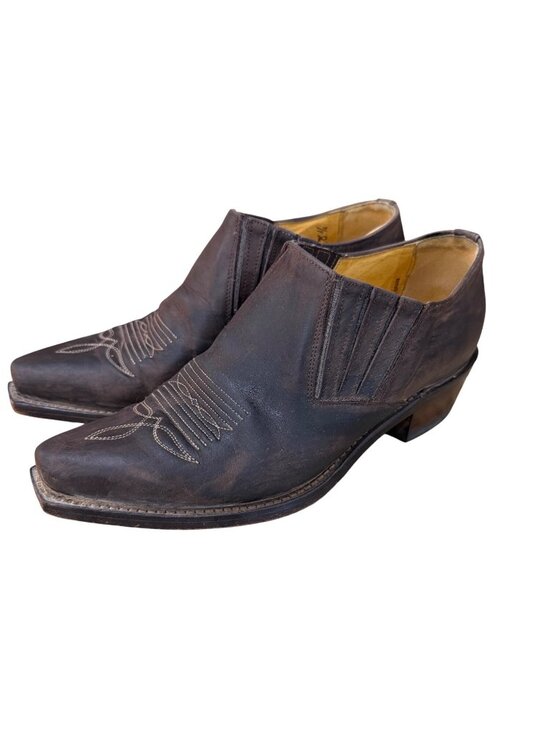 FH Senka Handcrafted Limited edition Western Cowboy leathern Ankle Boots Men 8. main image 9